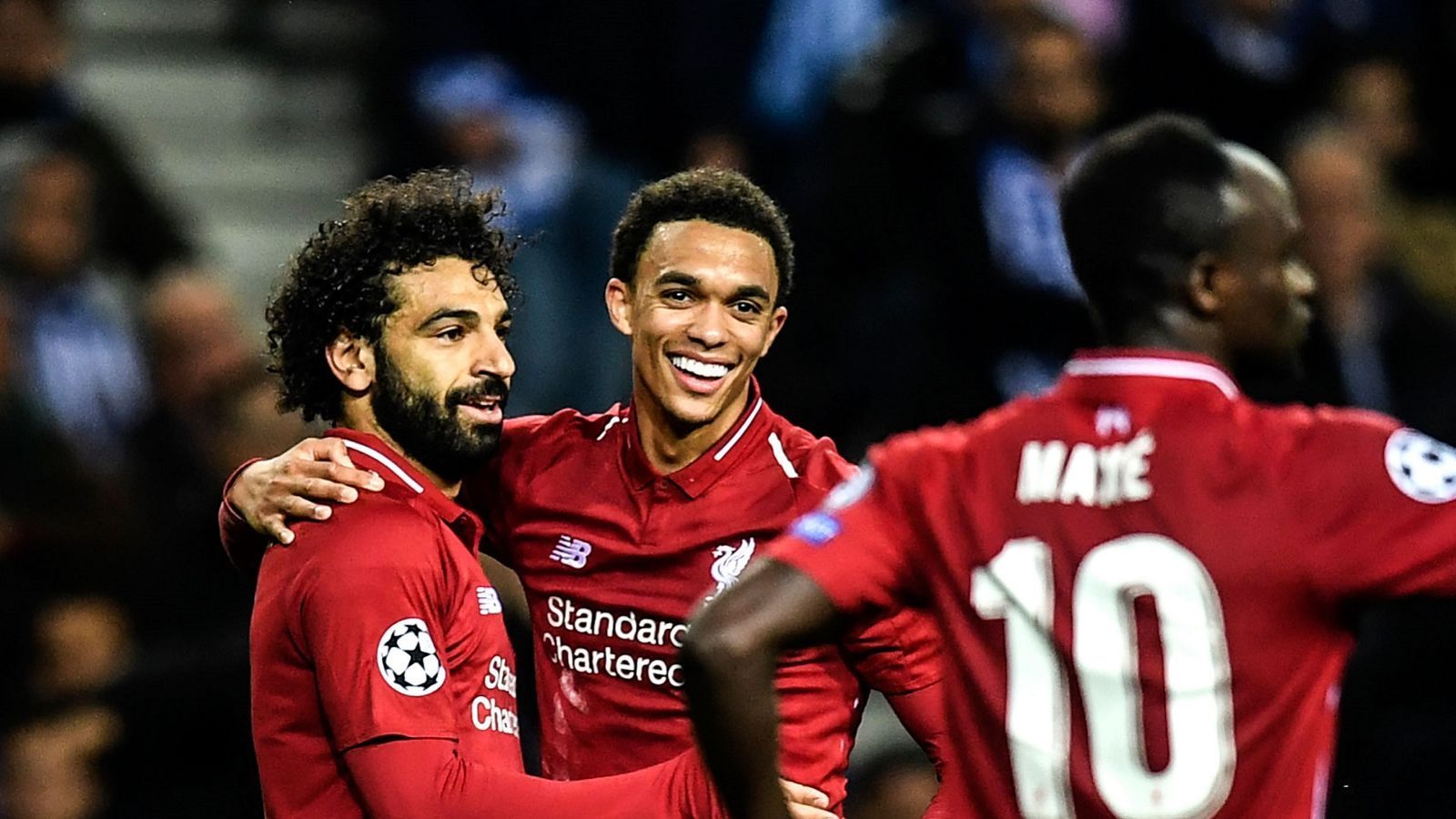 足球比分报:萨拉赫传射,利物浦4-1波尔图挺进欧