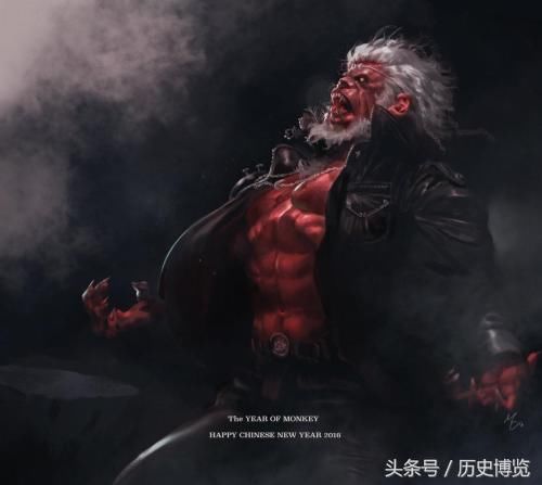 原著中孙悟空真身很恐怖,孤拐脸雷公嘴比猪八