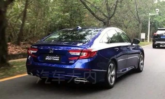 配置东风本田发动机,广本十代雅阁无伪谍照