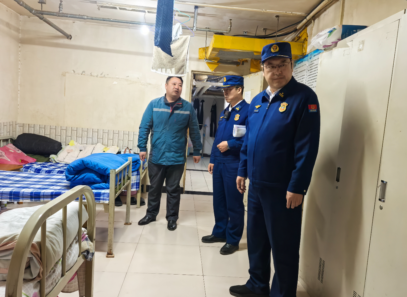 海淀消防开展夜间错时检查筑牢安全防线