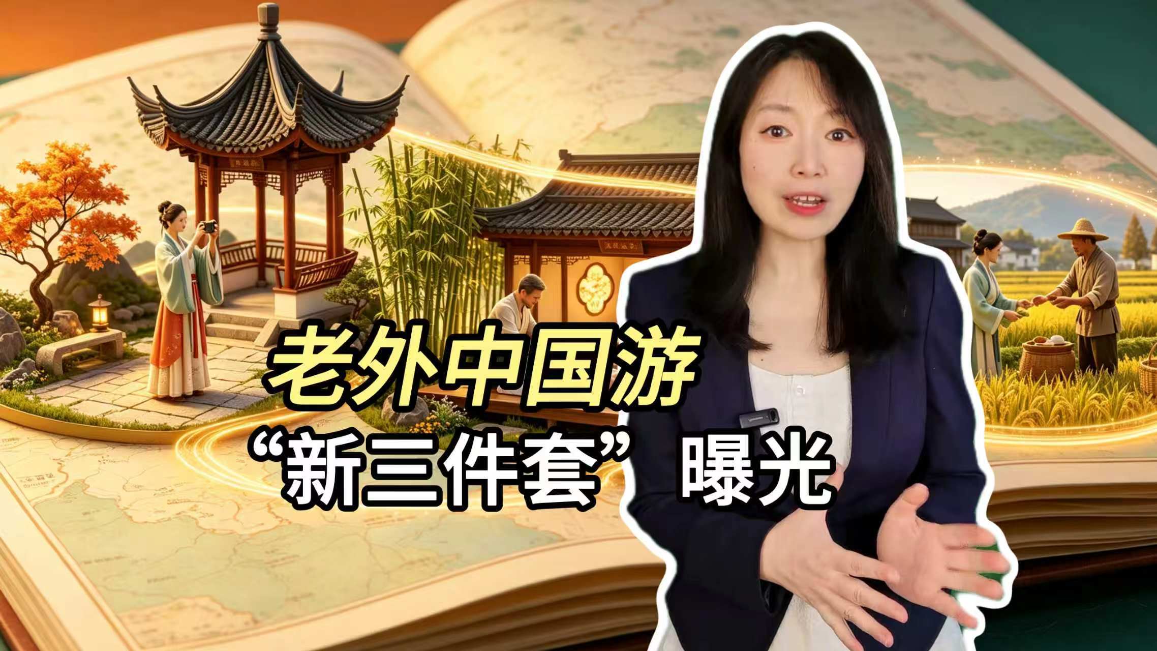 老外中国游“新三件套”曝光
