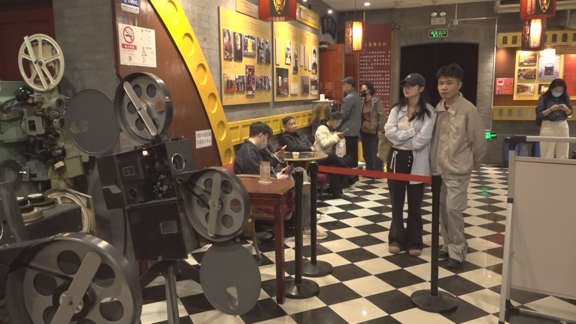 前门大栅栏中国电影寻根游