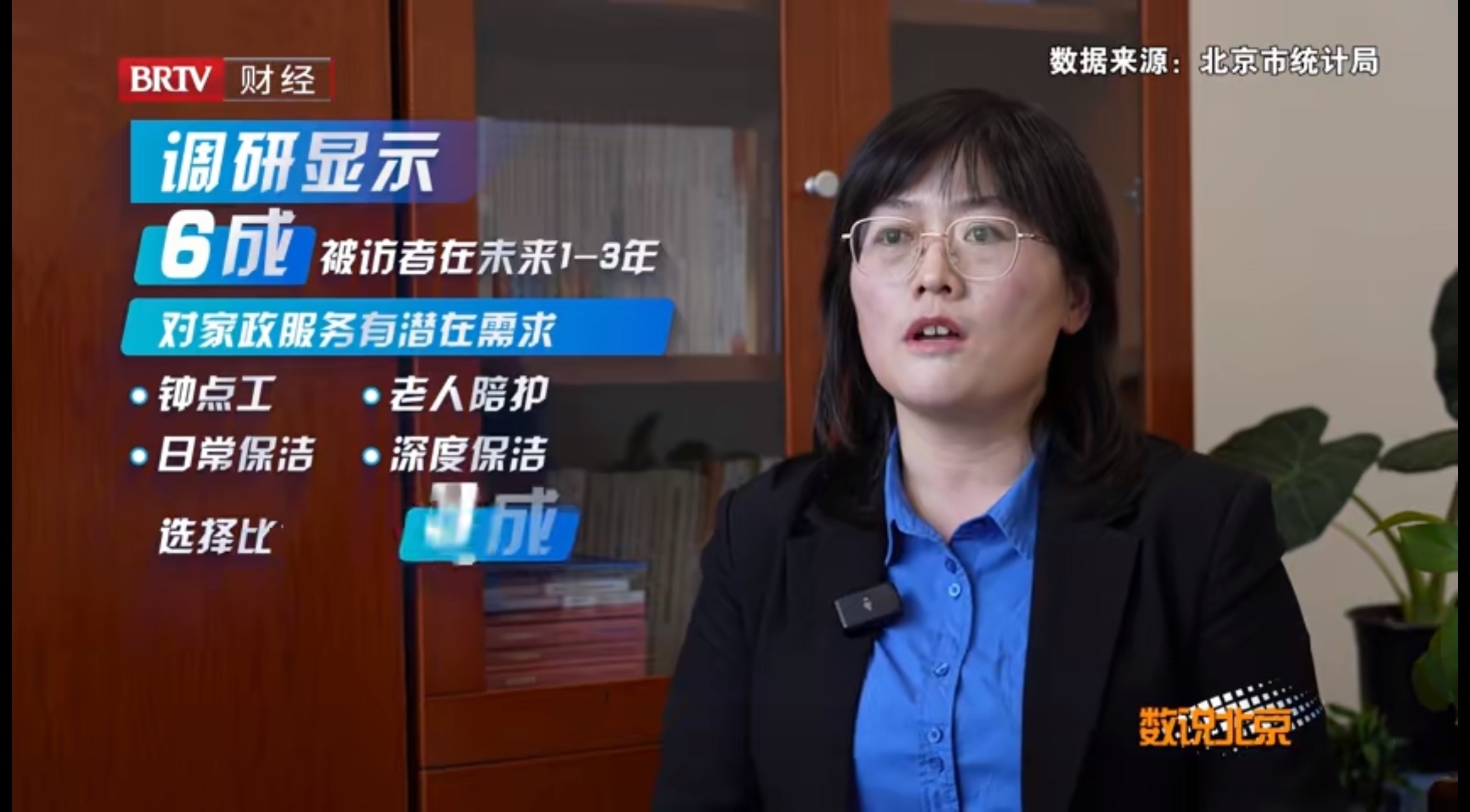 北京市统计局开展了全市家政服务调研