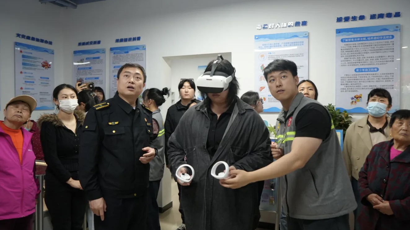 朝阳农村地区首个！金盏乡VR消防馆邀您“身临其境”练本领