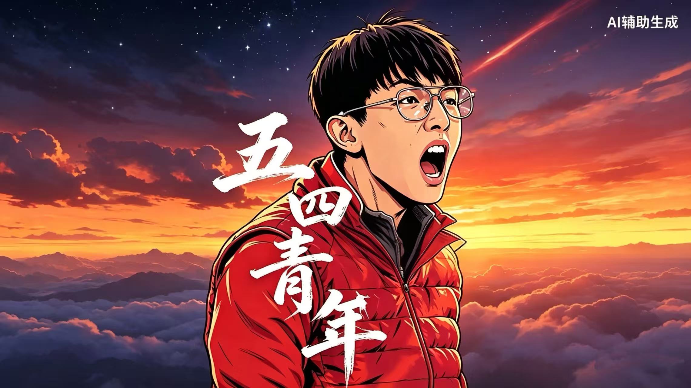 青春逢盛世，奋斗正当时！青年强则国强