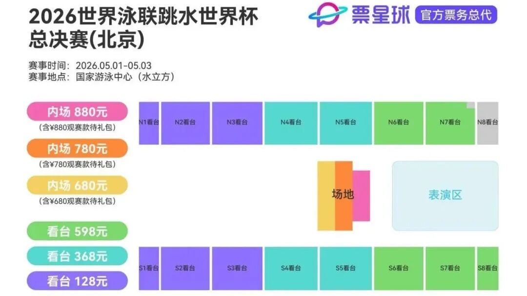跳水世界杯总决赛（北京）门票开售