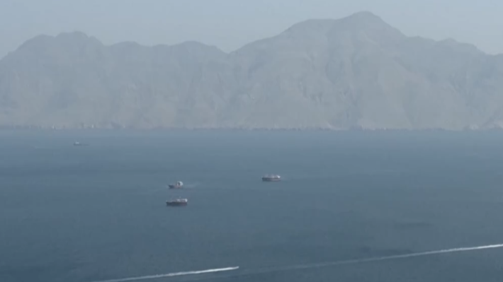 过去24小时没有大型商船通过霍尔木兹海峡