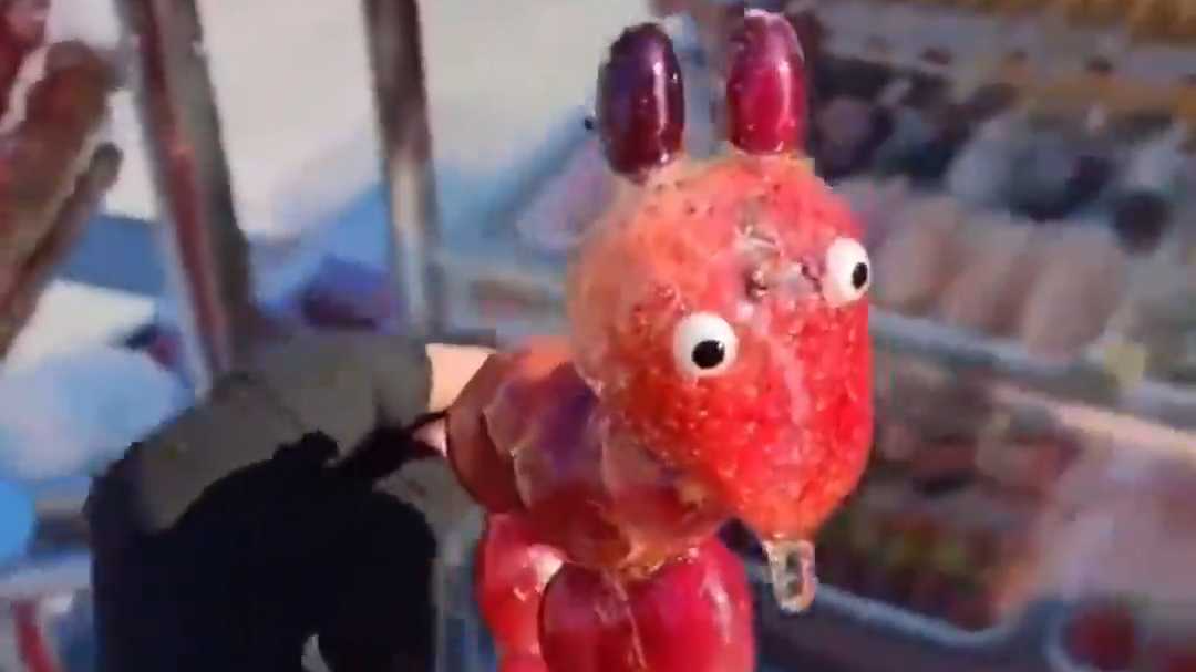 东北马年定制版糖葫芦，想来一串吗？