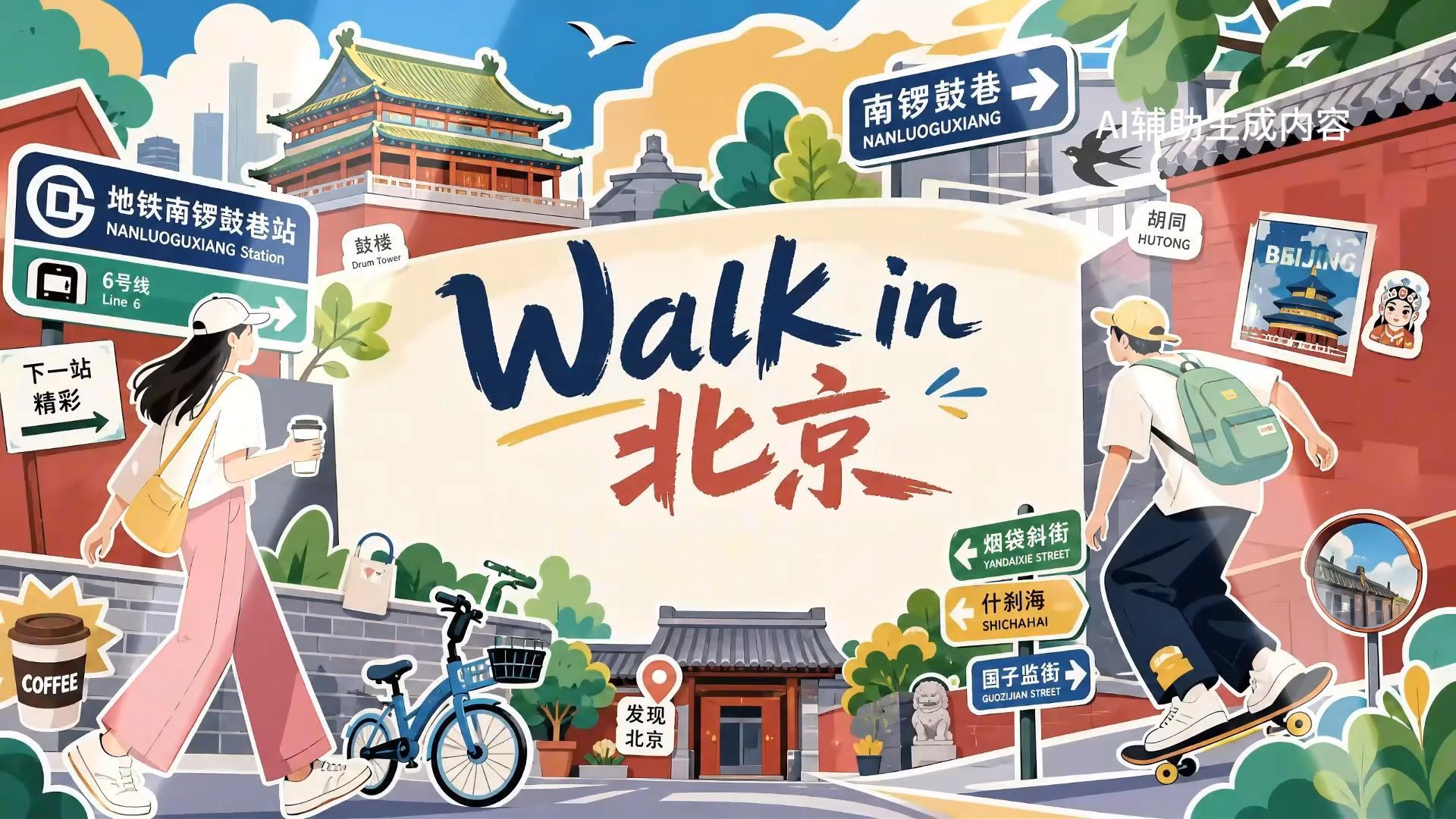 Walk-in 北京 首届北京旅游攻略超级大赛启幕 Walk-in 北京 首届北京旅游攻略超级大赛启幕