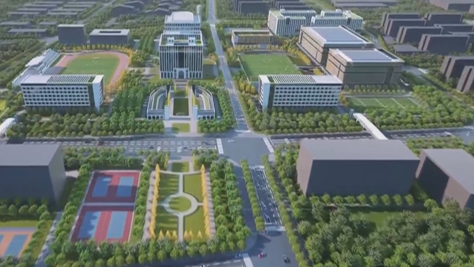 首都体育学院新校区项目一期工程启动建设 首都体育学院新校区项目一期工程启动建设