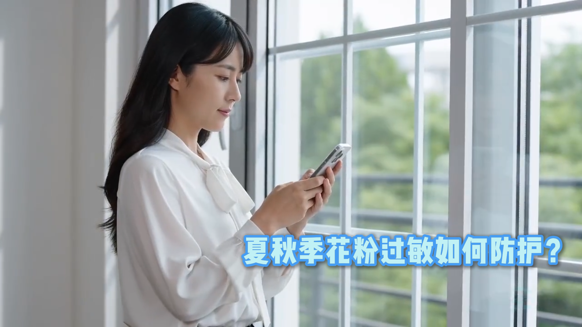 夏秋花粉季 过敏这样防