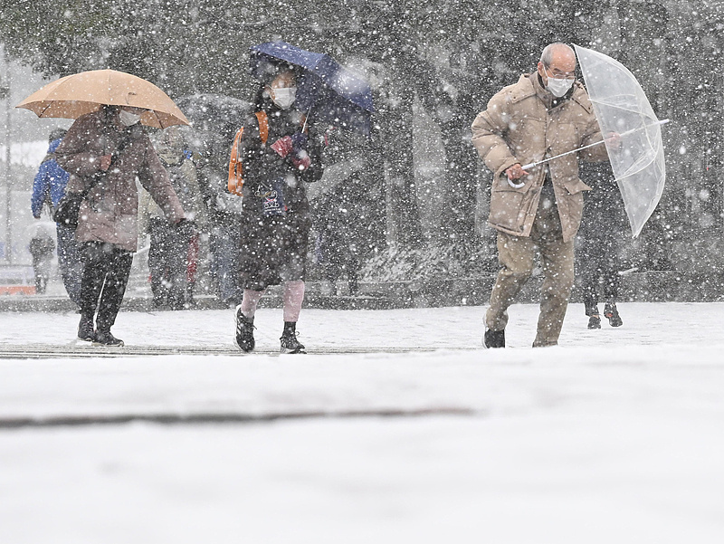 受强降雪影响,日本部分地区推迟众议院选举投票开始时间 受强降雪影响,日本部分地区推迟众议院选举投票开始时间