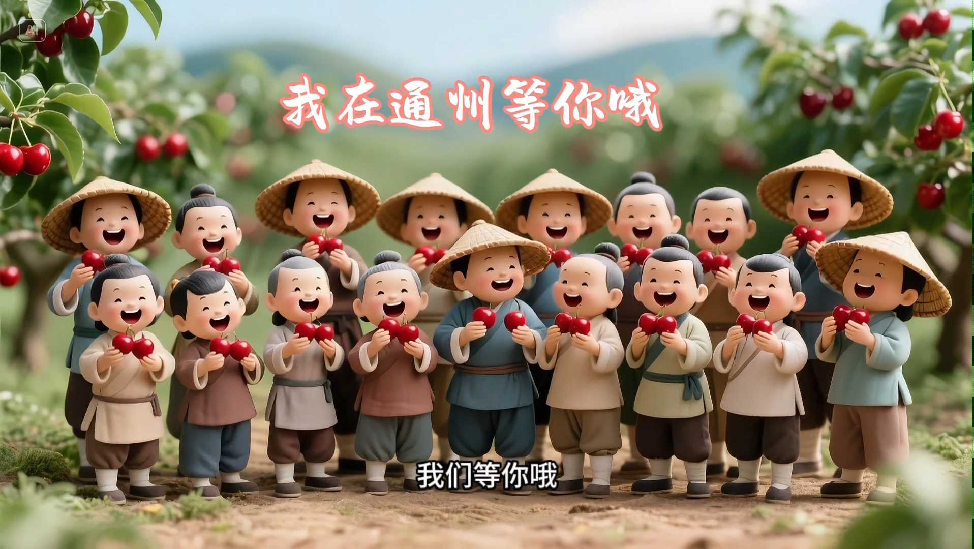 从树苗到巨果，见证樱桃的魔法蜕变！通州这趟看展+采摘之旅值得N刷