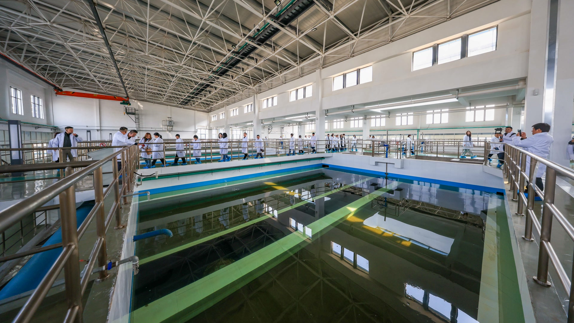 进京“南水”如何变成可饮用的自来水?记者探秘亦庄水厂 进京“南水”如何变成可饮用的自来水?记者探秘亦庄水厂