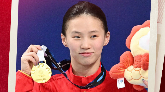 陈芋汐当选2025年度世界泳联最佳女子跳水运动员 陈芋汐当选2025年度世界泳联最佳女子跳水运动员