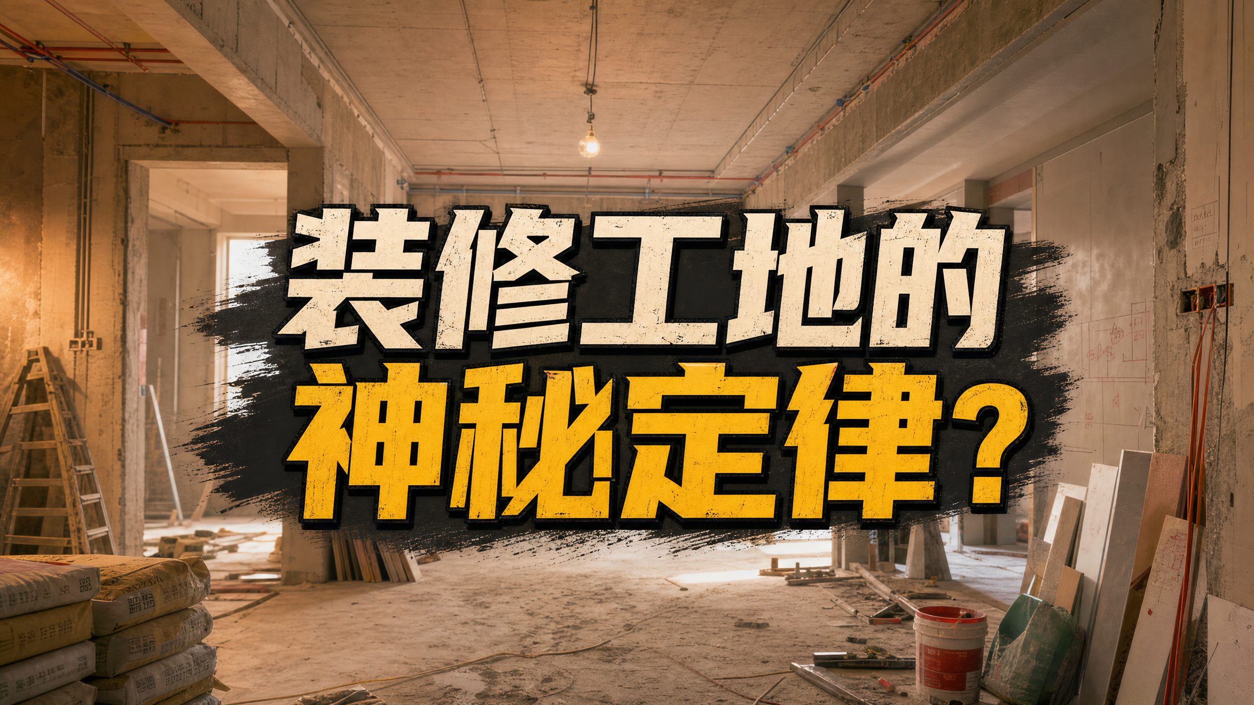 装修工地，还有神秘定律？