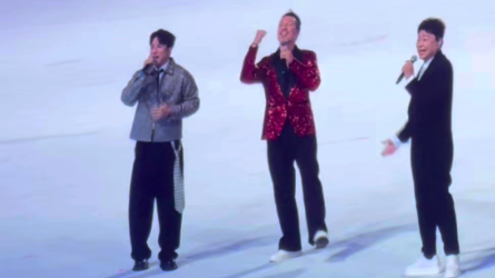 全运会开幕式暖场阶段港乐飘飘，《朋友》歌声响起一秒来到香江畔