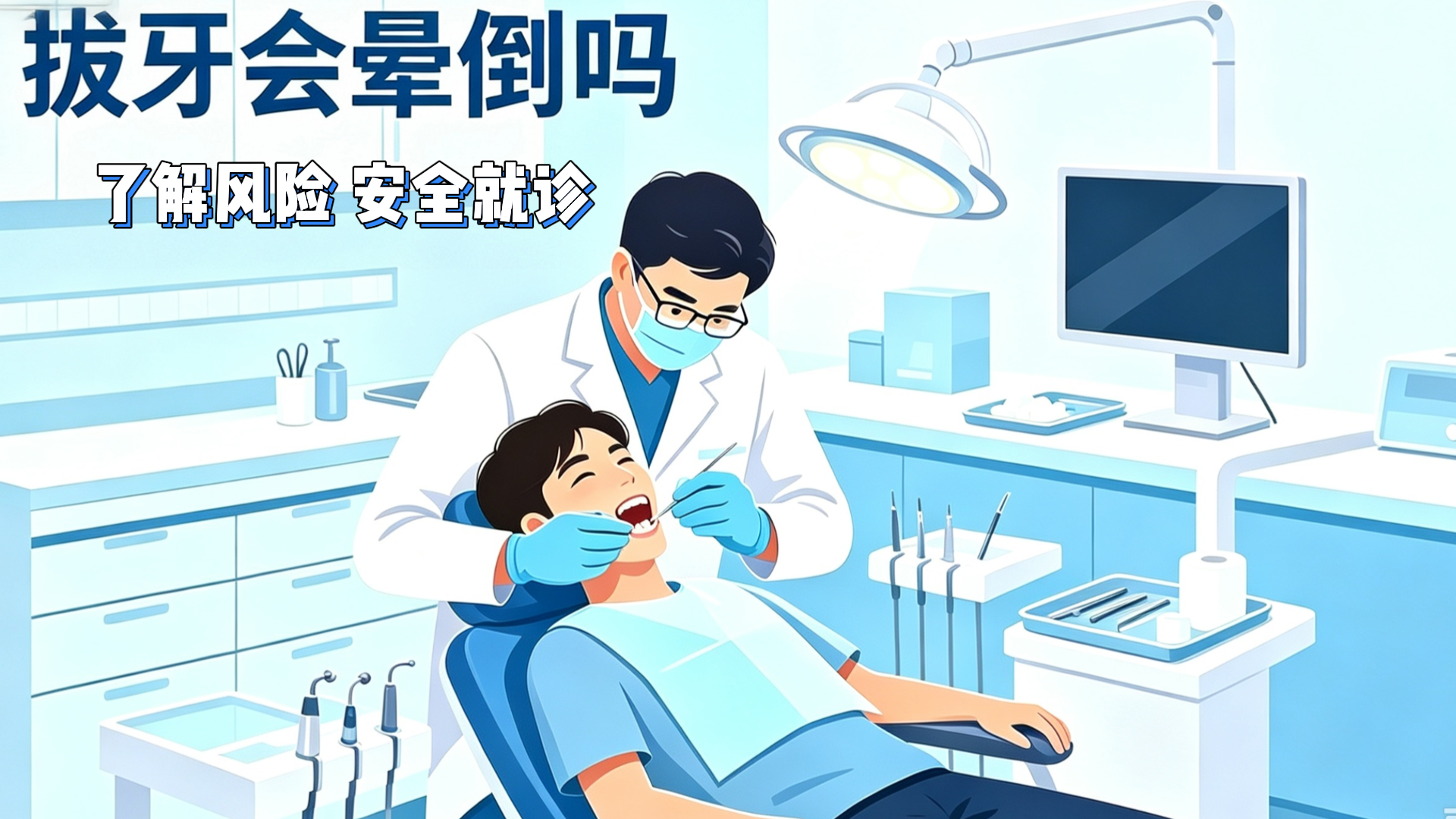拔牙后突然晕倒？别慌，医生教你这样预防！