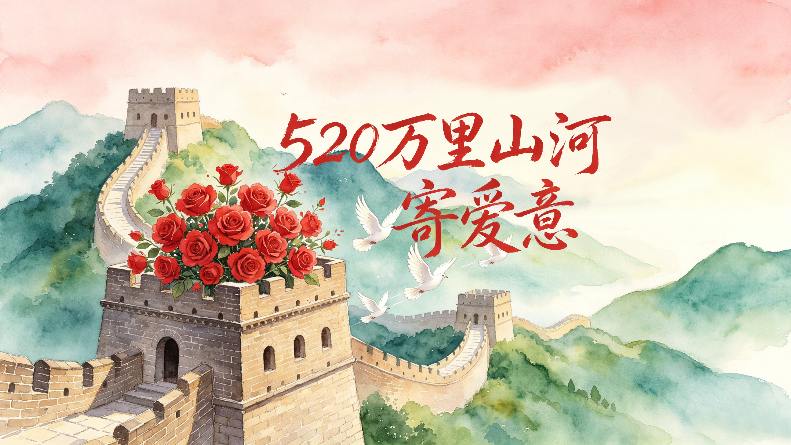 这个520 与你爱的人共赴山河 把爱意藏进每一段旅程