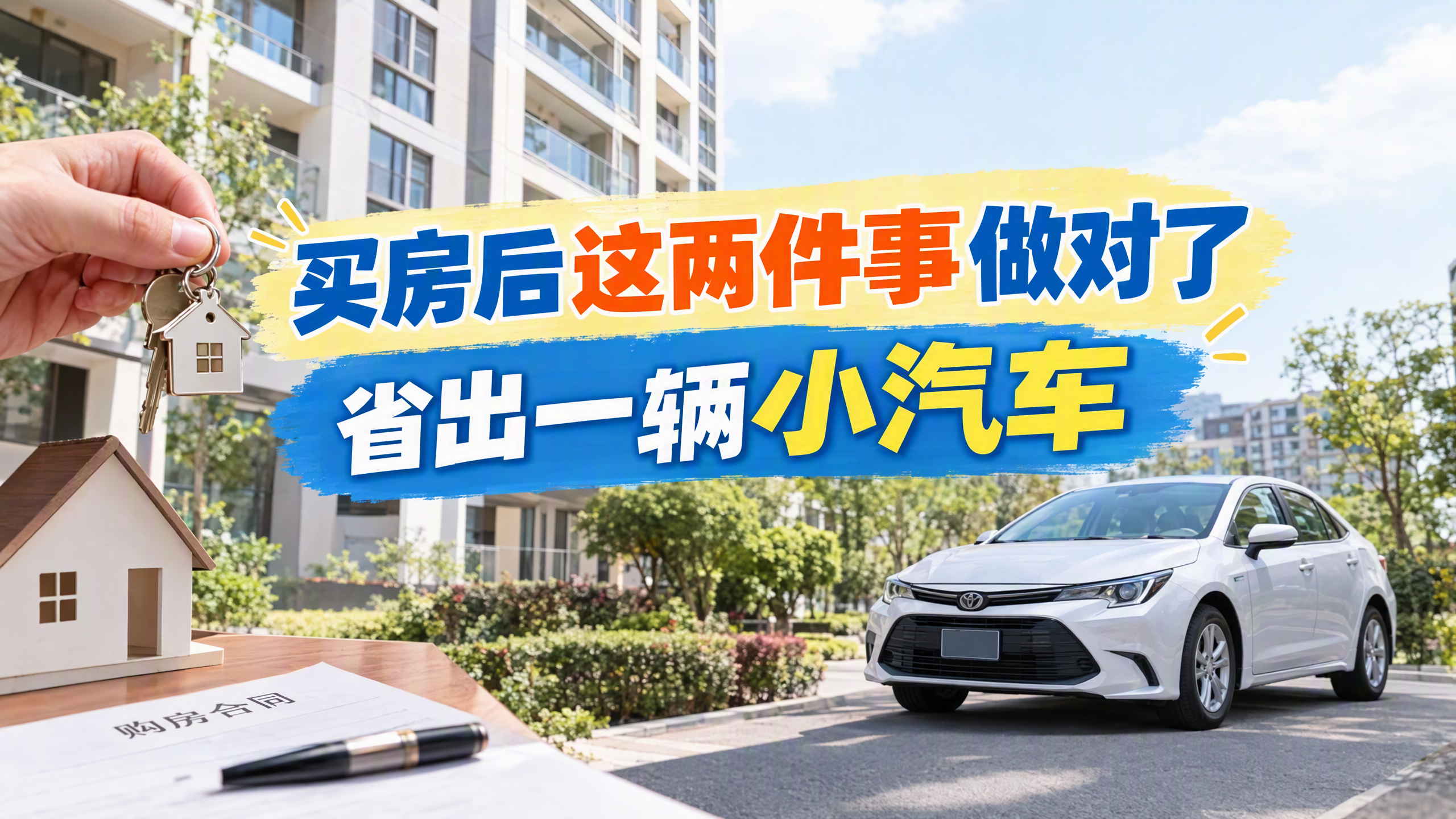 买房后这两件事做错了,白“扔”一辆小汽车! 买房后这两件事做错了,白“扔”一辆小汽车!