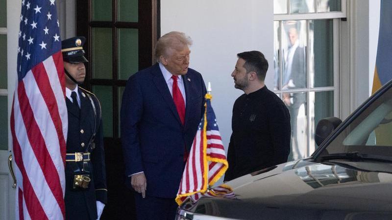 乌美关系紧张之际 泽连斯基支持率上升10个百分点 乌美关系紧张之际 泽连斯基支持率上升10个百分点