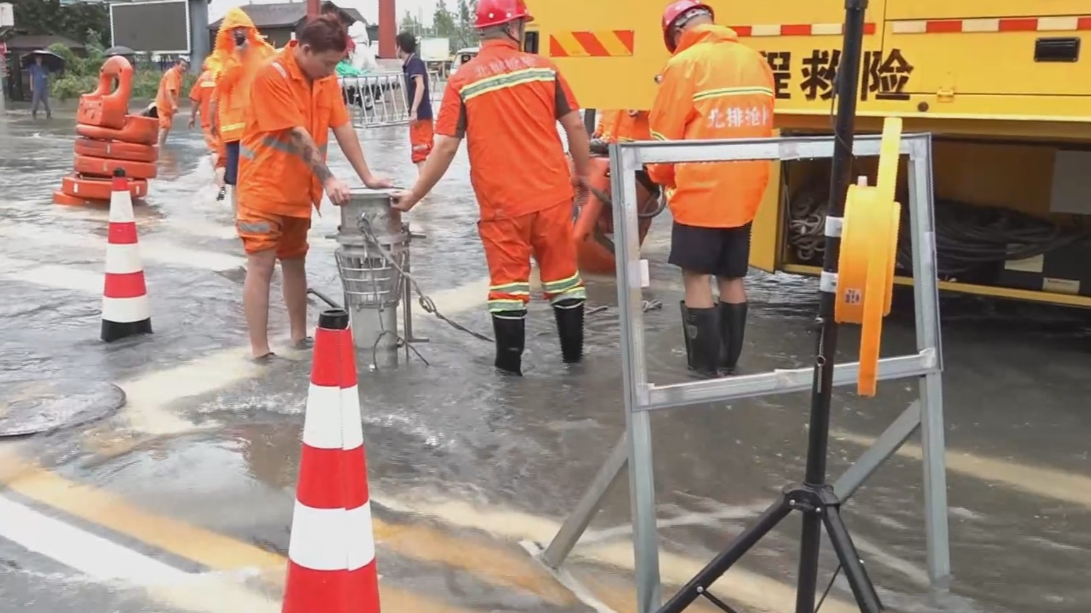 应对本轮降雨 北京排水集团启动防汛四级响应