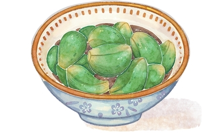 腊八蒜为什么会变绿？