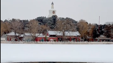雪落白塔,北海一秒入画!京城这处“壁纸级”雪景藏不住了 雪落白塔,北海一秒入画!京城这处“壁纸级”雪景藏不住了