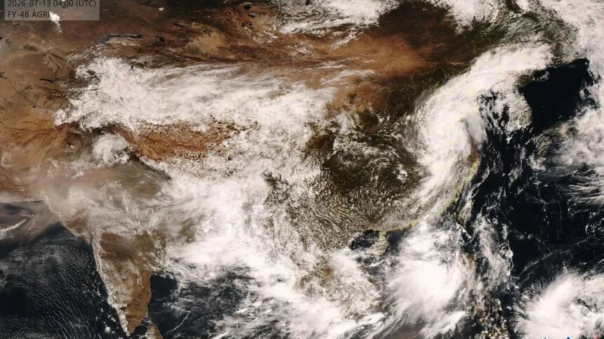 台风“巴威”持续洒水！沈阳抚顺雨量破纪录，中东部高温闷热加剧