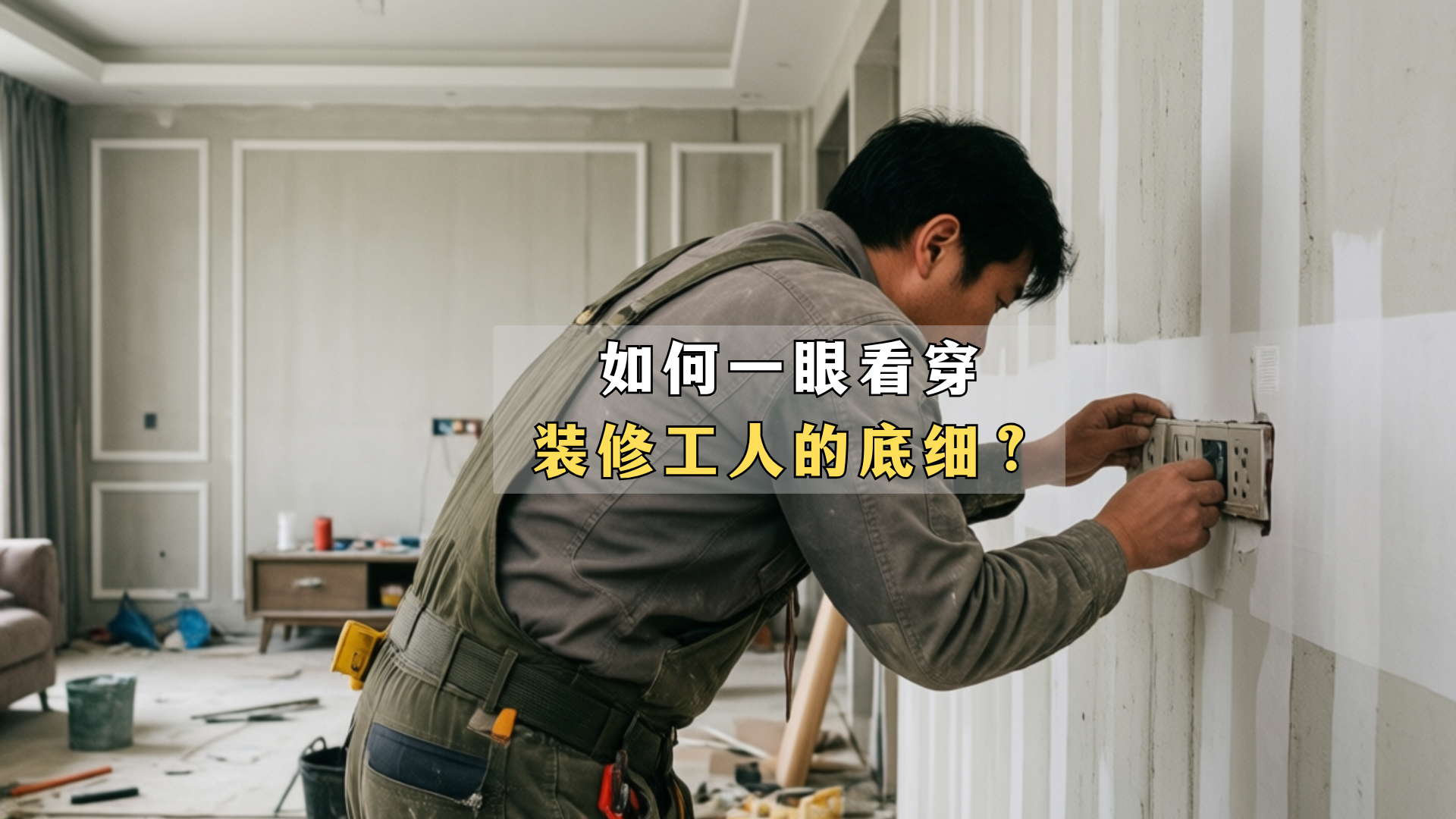 装修工人的底细,如何一眼看穿?_北京时间