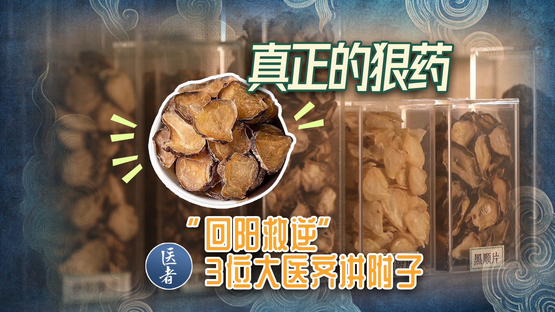 医者|真正的狠药 “回阳救逆”3位大医齐讲附子 医者|真正的狠药 “回阳救逆”3位大医齐讲附子