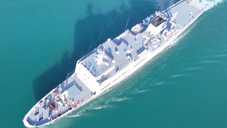 打击无人艇 直击海军多型舰艇在南海多课目训练 打击无人艇 直击海军多型舰艇在南海多课目训练