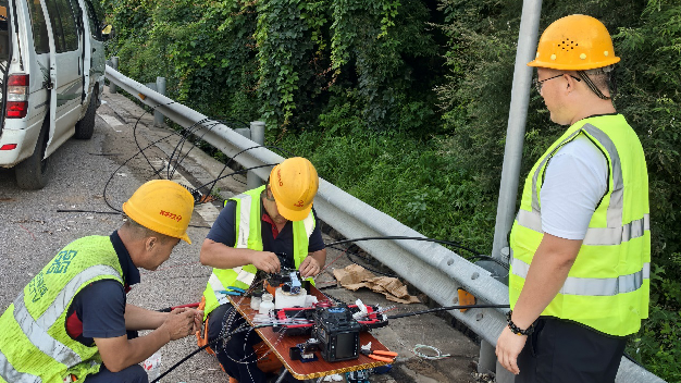 歌华有线公司全力推进光缆抢修 歌华有线公司全力推进光缆抢修