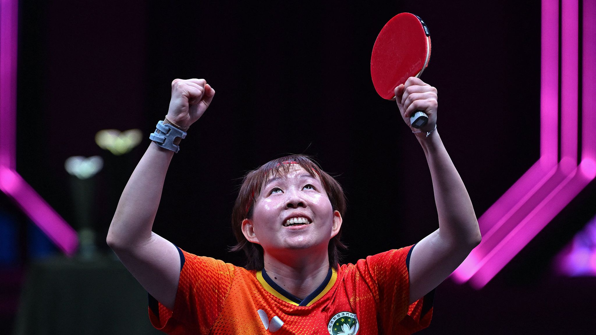WTT多哈冠军赛：朱雨玲获女单冠军