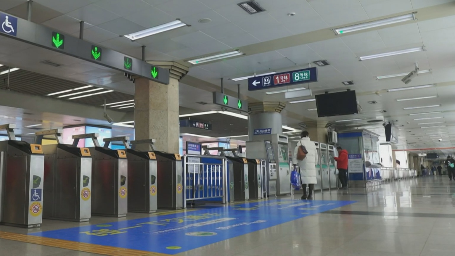 北京地铁5座大客流车站完成设备设施优化改造