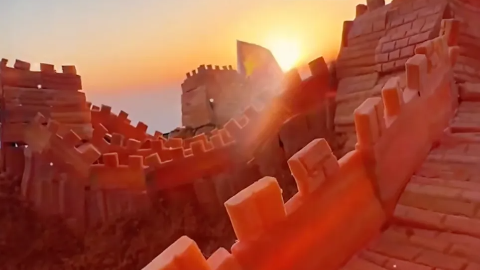 25岁女孩用牙啃出胡萝卜版“万里长城”!网友:嘴里藏3D打印机 25岁女孩用牙啃出胡萝卜版“万里长城”!网友:嘴里藏3D打印机