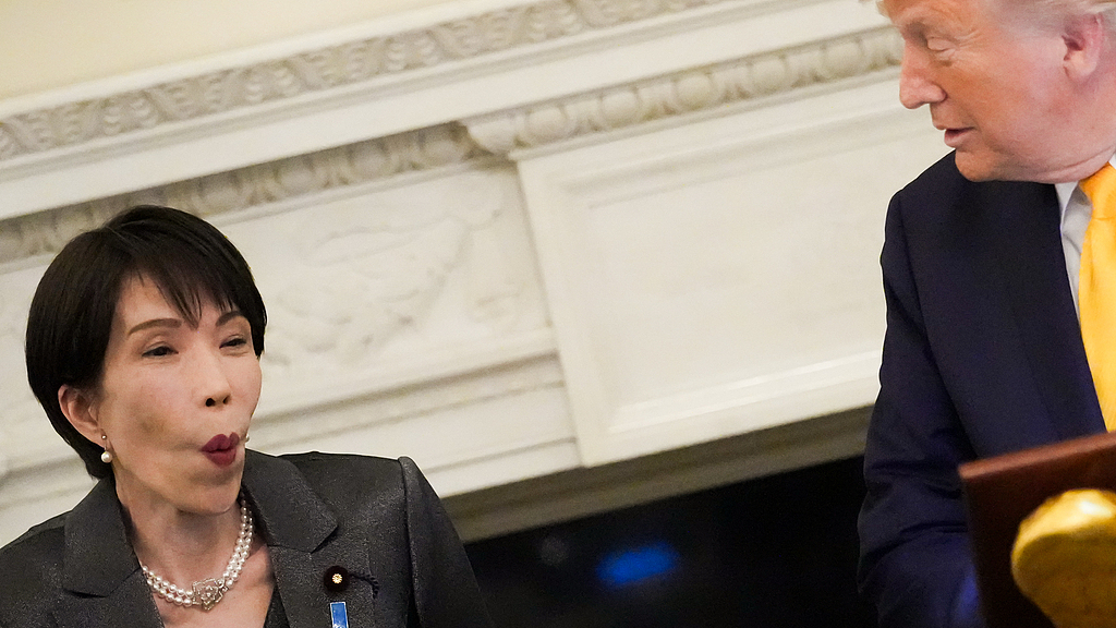 特朗普会晤高市早苗 要求日本就伊朗战事出力