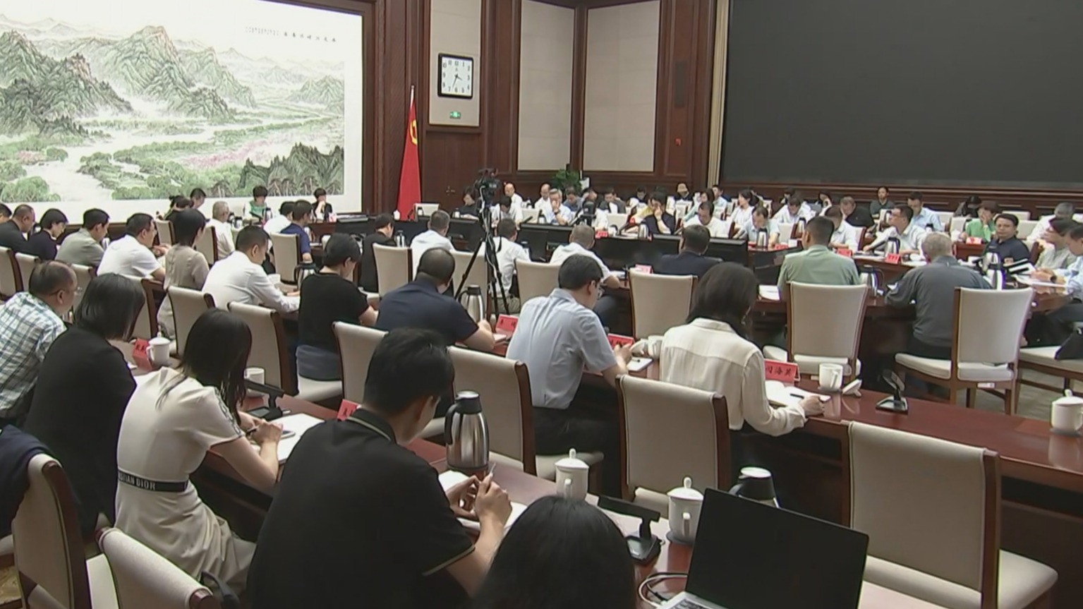 北京市第四次全国文物普查领导小组第二次全体会议召开