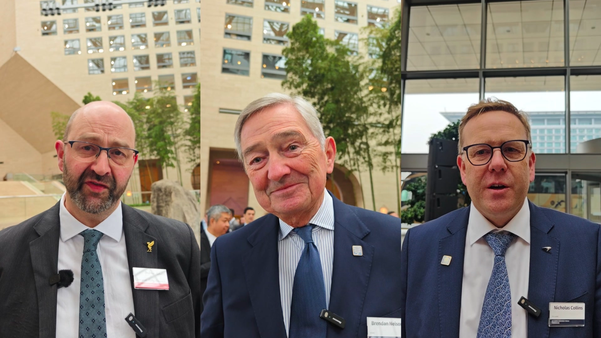 英国企业巨头：商业合作越加强，就越能拉近世界的距离