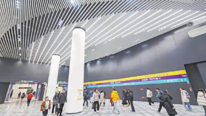 北京再添一座三线换乘地铁站！北京地铁17号线望京西站今日开通