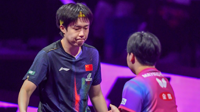 WTT重庆冠军赛，王楚钦止步八强