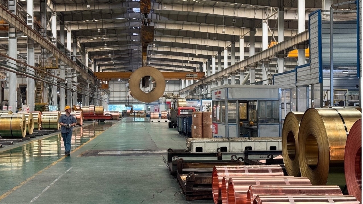 前三季度我国规上有色金属企业工业增加值同比增长9.7%