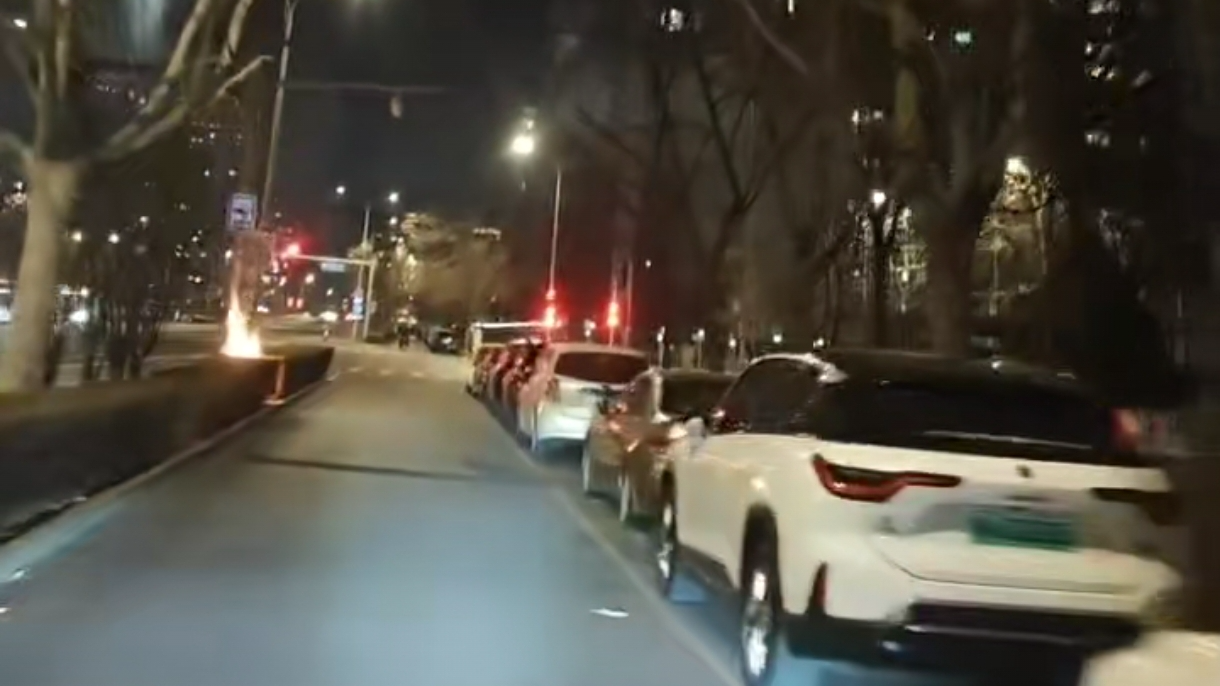 除夕遇绿化带着火,京城快递、外卖俩小哥联手灭火 除夕遇绿化带着火,京城快递、外卖俩小哥联手灭火