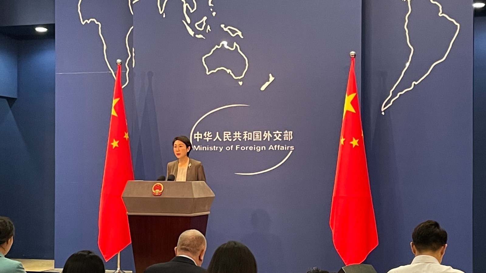 ​外交部：对话沟通的大门是敞开的，但关键是要有诚意！