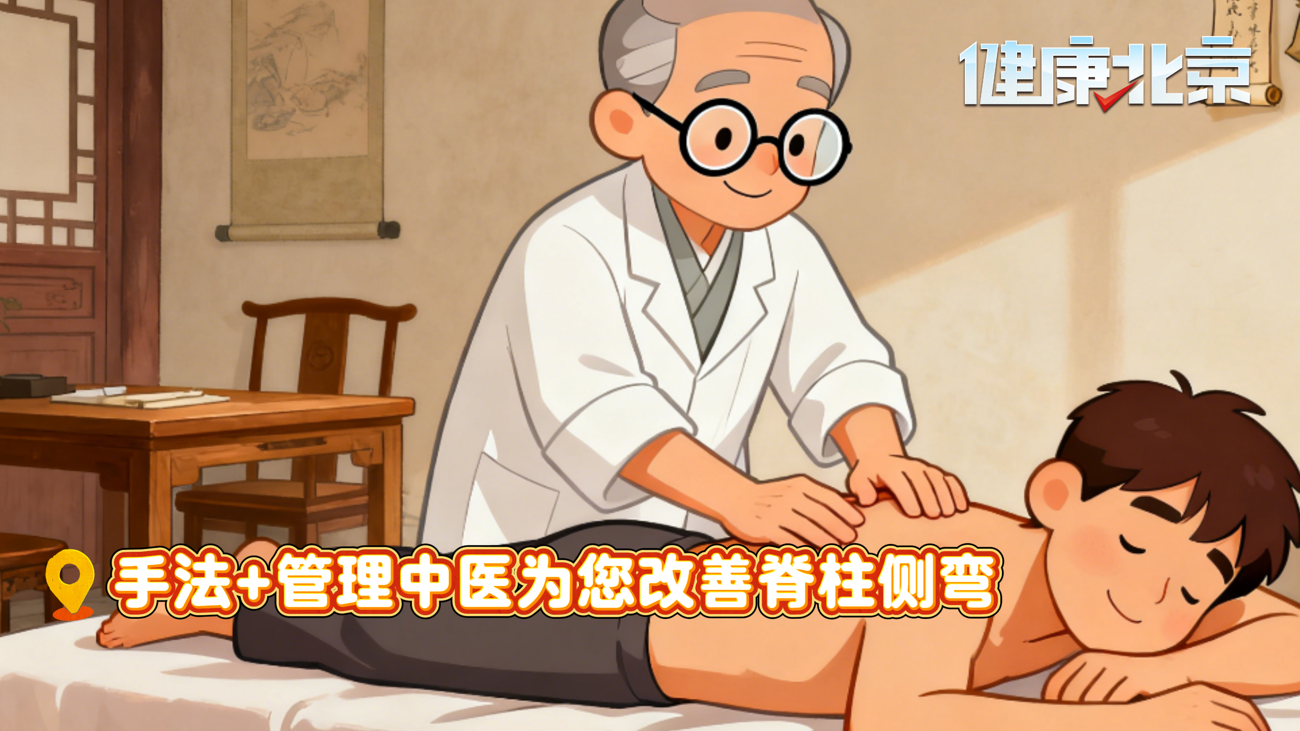 脊柱歪了别慌！中医手法+管理帮您改善脊柱侧弯