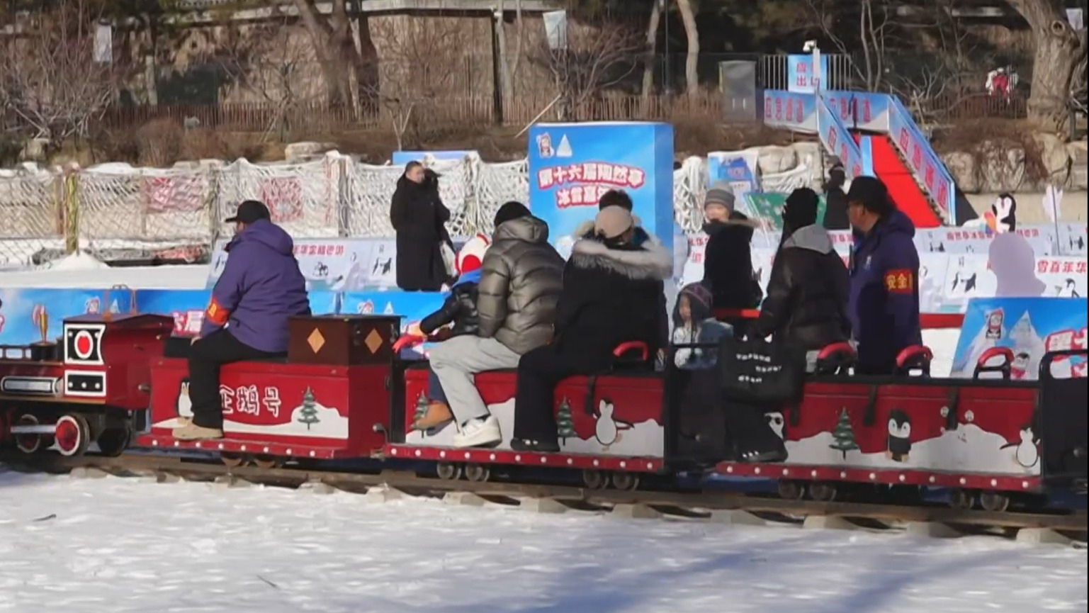 “京”彩中国年丨新春游园 市民游客许下马年“奔腾”的心愿 “京”彩中国年丨新春游园 市民游客许下马年“奔腾”的心愿