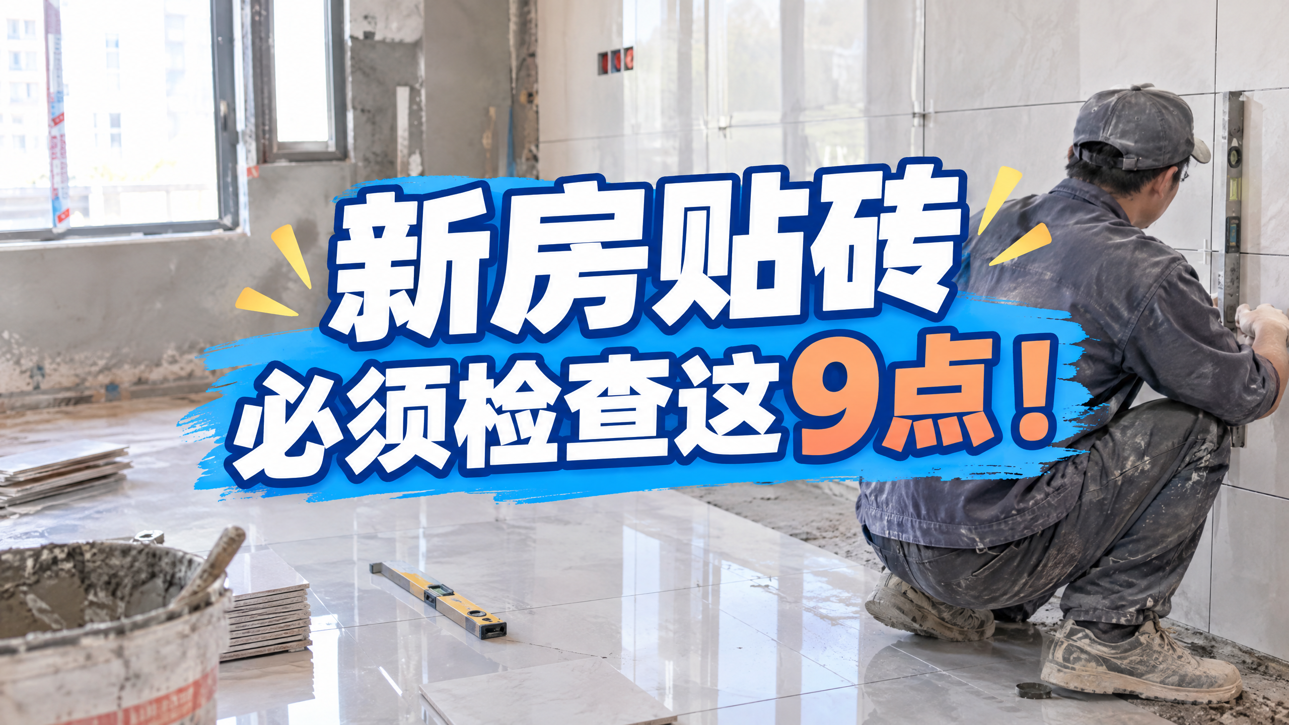 新房贴砖，检查这9点才不会翻车！
