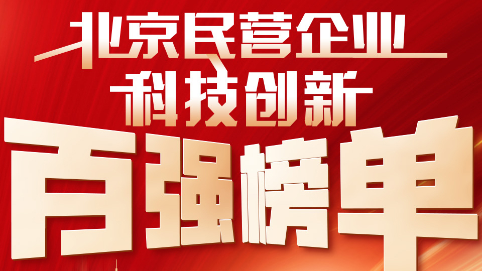 2024北京民营企业百强“1+4”榜单：北京民营企业科技创新百强榜单