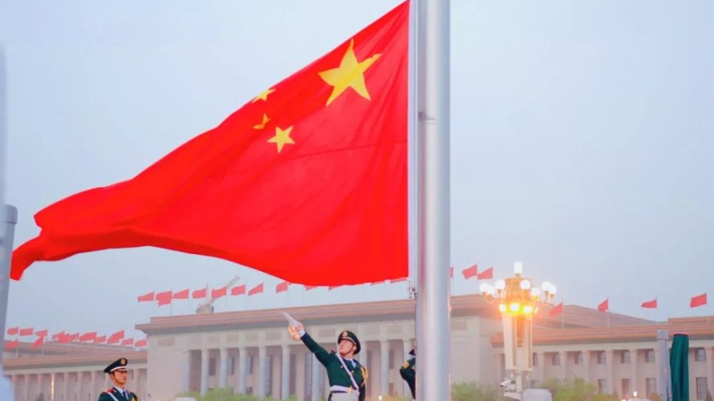 5月1日 天安门广场升旗仪式