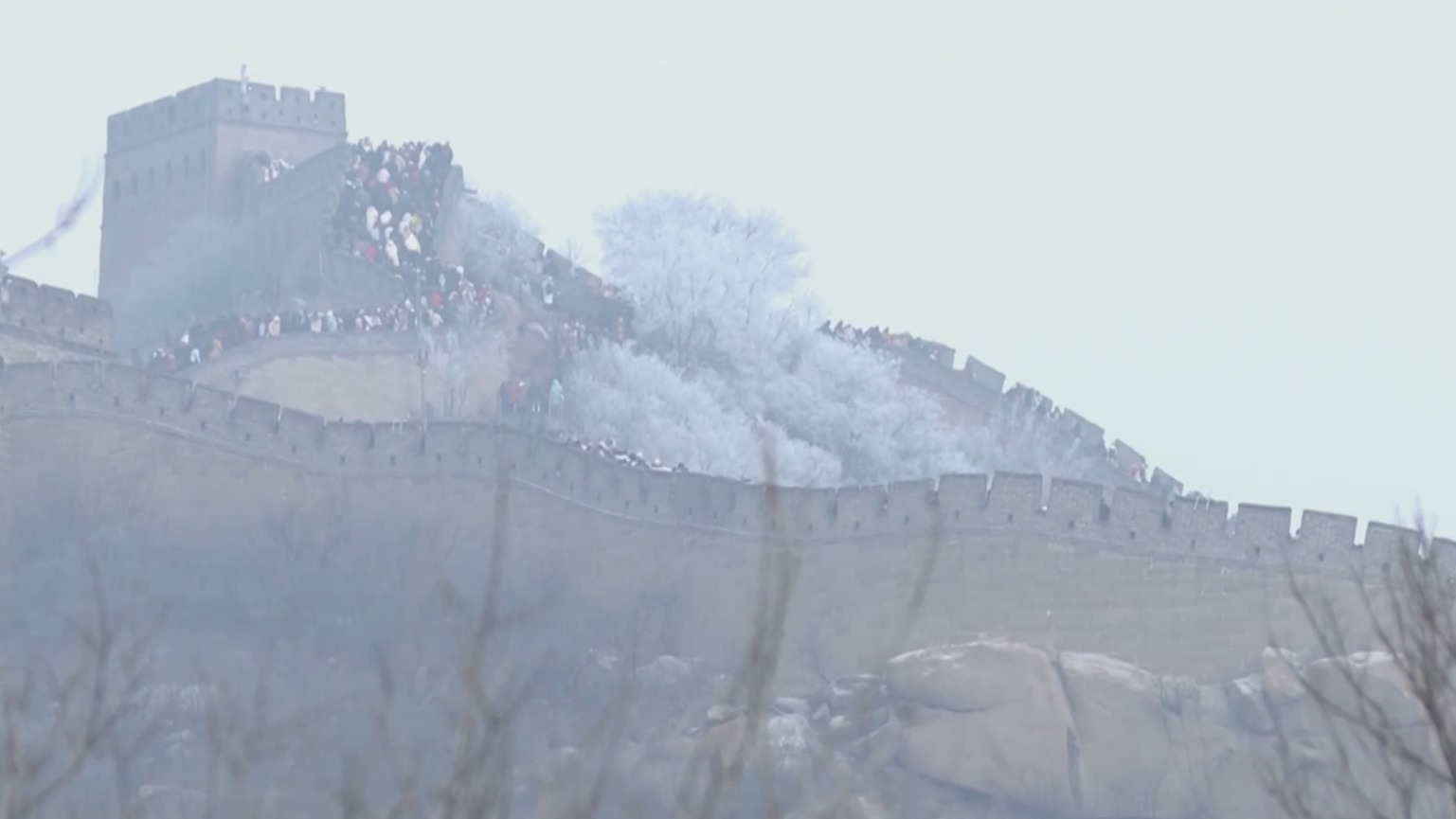 福满京城 春贺神州丨八达岭长城景区全力做好服务保障 福满京城 春贺神州丨八达岭长城景区全力做好服务保障